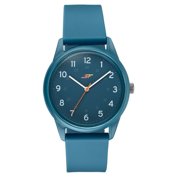 Sonata SF Field watch Quartz Analog Blue Dial Blue Silicone Strap Watch For Men - image number 0