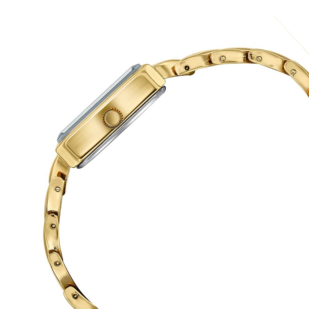 Buy Online Poze By Sonata Quartz Analog Golden Dial Gold Metal