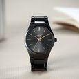 Sonata Poze Quartz Analog Brown Dial Metal Strap Watch for Men