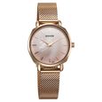 Sonata Eternia Quartz Analog Pink Dial Leather Strap Watch For Women