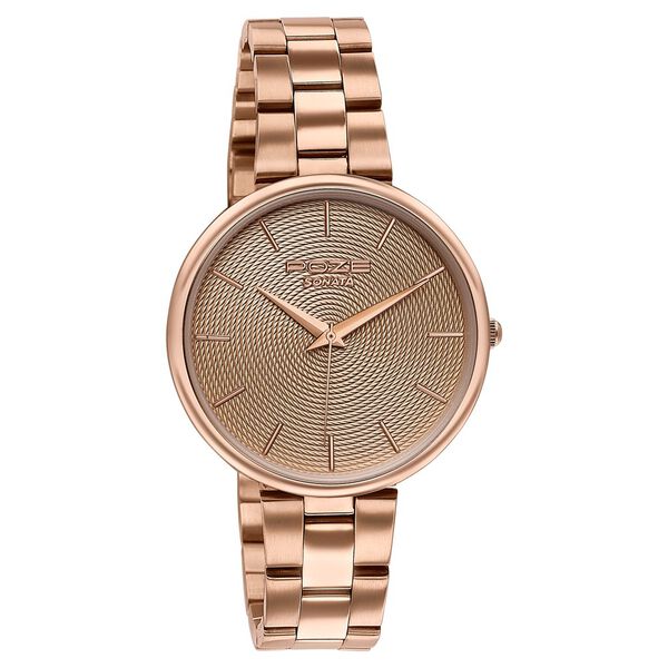 Sonata Poze Quartz Analog Beige Dial Stainless Steel Strap Watch For Women - image number 2