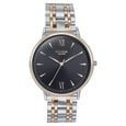 Sonata Poze Quartz Analog Black Dial Two Toned Metal Strap Watch For Men - image number 1