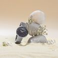 Sonata Poze Quartz Analog Beige Dial Stainless Steel Strap Watch For Women