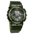 Sonata SF Spectra Quartz Digital Blue Dial Translucent Blue PU Strap Watch For Men