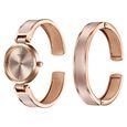Sonata Poze Quartz Analog Pink Dial Two Toned Kada Strap Watch For Women - image number 4