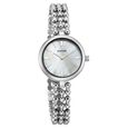 Sonata Festive Quartz Analog White Dial Metal Strap Watch For Women