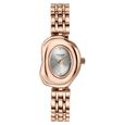 Poze By Sonata Quartz Analog Silver Dial Rose Gold Metal Strap Watch For Women - image number 1