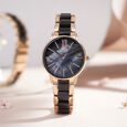 Sonata Poze Quartz Analog Mother Of Pearl Dial Metal & Plastic Strap Watch for Women