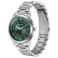 Sonata Quartz Analog Green Dial Silver Stainless Steel Strap Watch For Men - image number 3