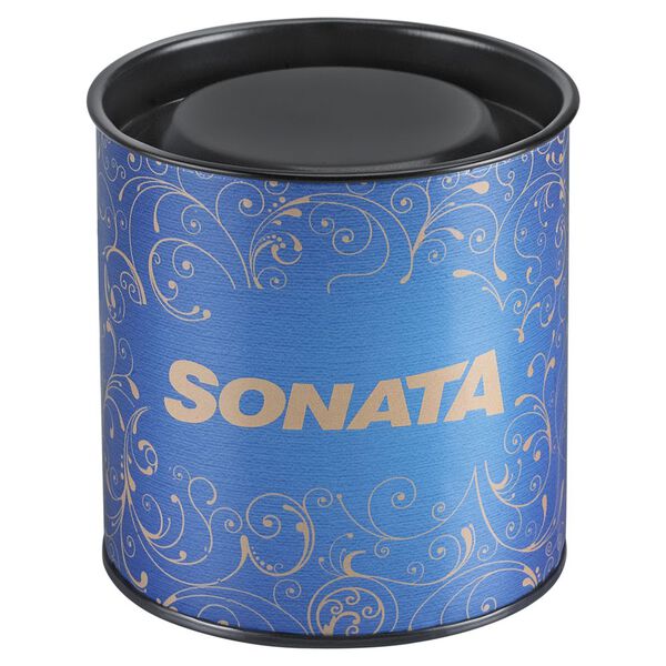 Sonata Quartz Analog with Day and Date Blue Dial Bimetal Strap Watch for Men - image number 4