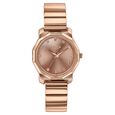 Sonata Poze Quartz Analog Rose Gold Dial Rose Gold Metal Strap Watch For Women - image number 1