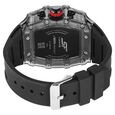 SF Maiden Voyage Sport Watch Black dial And Strap wih red accents Tonneau Shaped Case with Multifunction movement - image number 4