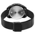 Sonata Unveil Quartz Multifunction Black Dial Stainless Steel Strap Watch for Women - image number 3