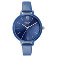 Sonata Poze Quartz Analog Blue Dial Leather Strap Watch for Women - image number 1