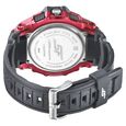 SF Quartz Analog Digital Black Dial PU Strap Watch for Men - image number 3