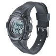 SF Digital Dial Black PU Strap Watch for Men - image number 1