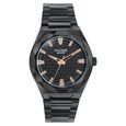 Poze Poze Quartz Analog Black Dial Black Metal Strap Watch For Men - image number 1