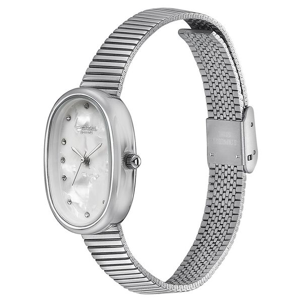 Sonata Poze Quartz Quartz White Dial Metal Strap Watch for Women - image number 3
