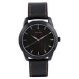 Sonata Quartz Analog Black Dial Metal Strap Watch for Men