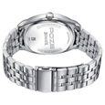 Poze By Sonata Quartz Analog Green Dial Silver Metal Strap Watch For Men - image number 6