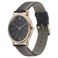 Sonata Beyond Gold Quartz Analog Grey Dial Leather Strap Watch for Men - image number 1