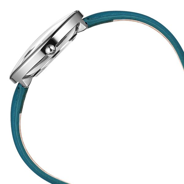 Poze by Sonata Quartz Analog Blue Dial PU Leather Strap Watch for Women - image number 3