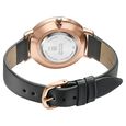 Sonata Modern Edit Quartz Analog Black Dial Leather Strap Watch For Women - image number 5