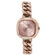 Sonata Poze Quartz Analog Rose Gold Dial Metal Strap Watch For Women - image number 1