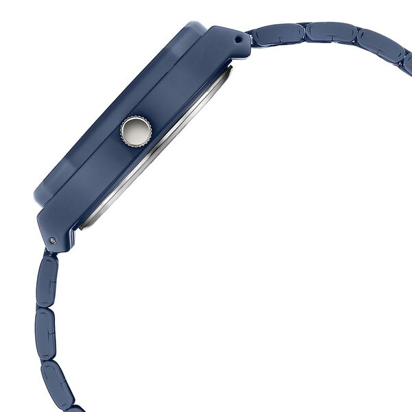 Sonata Poze Quartz Analog Blue Dial Blue Metal Strap Watch For Men - image number 5