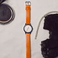 Sonata Splash White Dial Women Watch With Leather Strap - image number 5