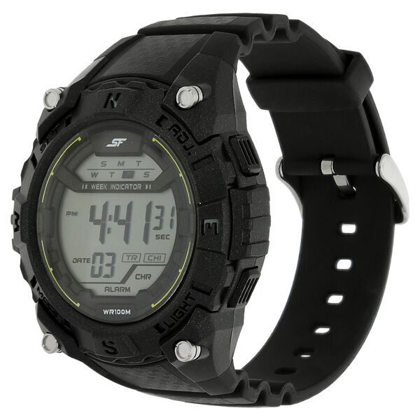 SF Digital Dial Plastic Strap Watch for Men - image number 1