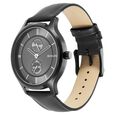 Sonata Quartz Multifunction Grey Dial Leather Strap Watch for Men - image number 1