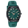 Poze By Sonata Quartz Analog Green Dial Green Silicone Strap Watch For Men - image number 2