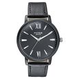 Sonata Poze Quartz Analog Black Dial Leather Strap Watch for Men - image number 1