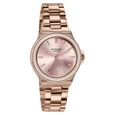 Sonata Poze Quartz Analog Pink Dial Rose Gold Colour Stainless Steel Strap Watch For Women - image number 1
