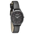 Sonata Linnea Black Dial Women Watch With Leather Strap - image number 0