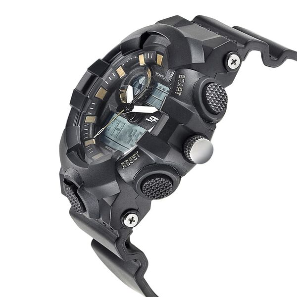 Sonata Quartz Analog Digital Black Dial Plastic Strap Watch for Men - image number 2