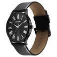 Sonata Aspire Quartz Analog Black Dial Leather Strap Watch for Men - image number 2