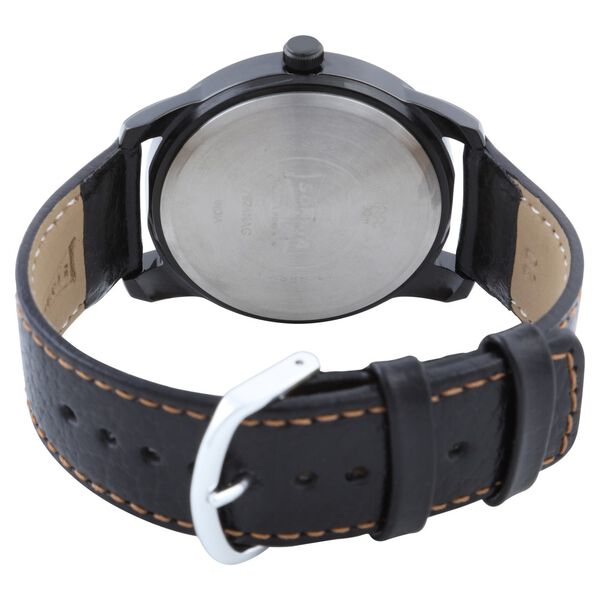 Sonata Quartz Analog Black Dial Leather Strap Watch for Men - image number 3