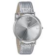 Sonata Poze Quartz Analog Silver Dial Leather Strap Watch for Women - image number 2