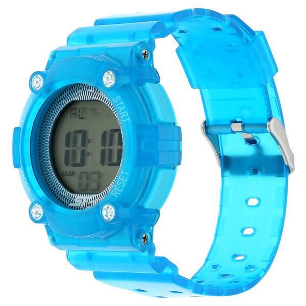 SF Digital Dial Plastic Strap Women Watch - image number 1