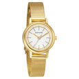 Sonata Essentials White Dial Women Watch With Stainless Steel Strap