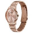 Sonata Verve Quartz Analog Rose Gold Dial Rose Gold Metal Strap Watch For Women - image number 2