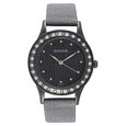Sonata Quartz Analog Silver Dial Leather Strap Watch for Women