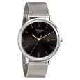 Sonata Quartz Analog with Date Blue Dial Leather Strap Watch for Men