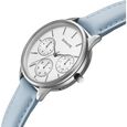 Sonata Eternia Quartz Multifunction Silver Dial Leather Strap Watch For Women - image number 2