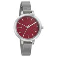 Sonata Silver Lining Pink Dial Women Watch With Stainless Steel Strap