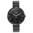 Sonata Poze Quartz Analog Black Dial Stainless Steel Strap Watch For Women - image number 1