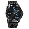 Sonata Quartz Analog PU Strap Watch for Men