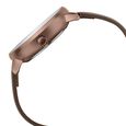 Sonata Poze Quartz Analog Brown Dial Leather Strap Watch for Men - image number 4
